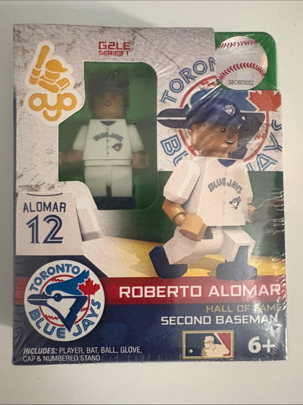 ⚾️OYO Roberto Alomar Toronto Blue Jays Minifigure.